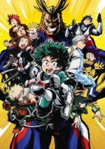 Cover Boku no Hero Academia, Poster Boku no Hero Academia