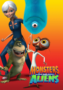 Monsters vs. Aliens, Cover, HD, Serien Stream, ganze Folge